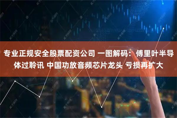 专业正规安全股票配资公司 一图解码：傅里叶半导体过聆讯 中国功放音频芯片龙头 亏损再扩大